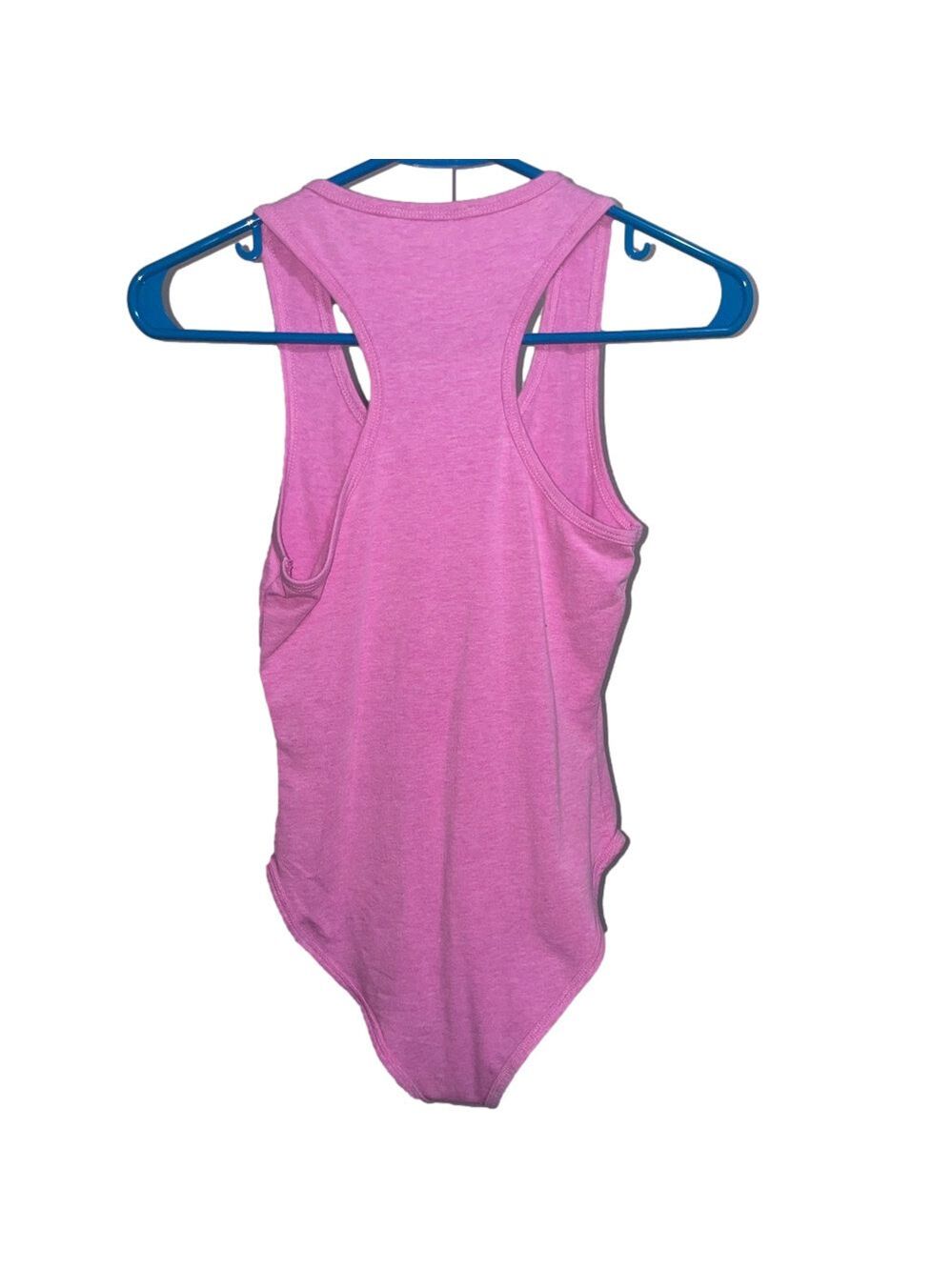 Zenana Bodysuit Women's Small Sleeveless Fuchsia Pink - Picture 5 of 6